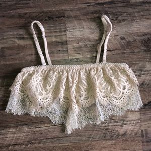 Victoria’s Secret lace bandeau - small